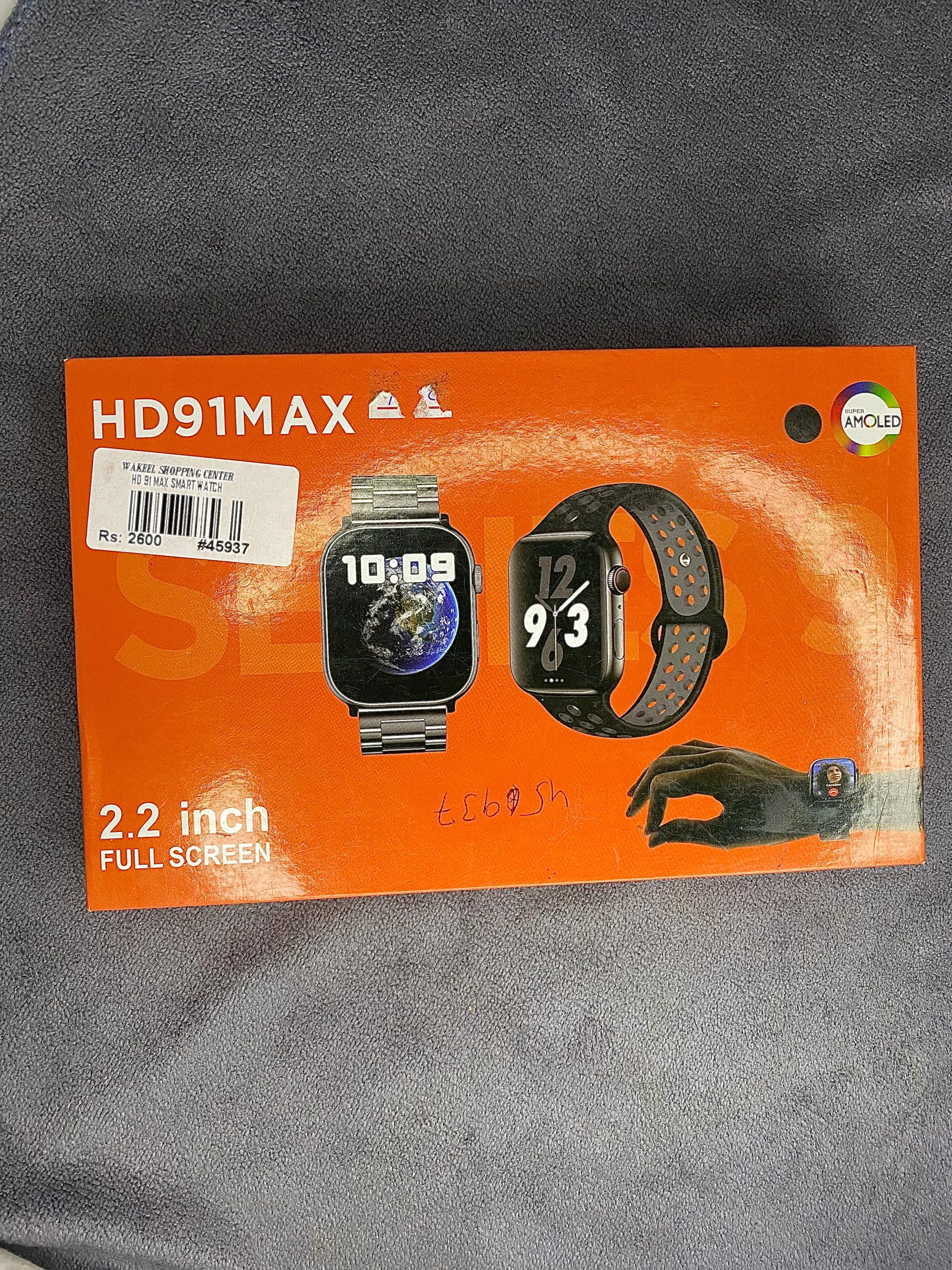 HD 91MAX Smart Watch