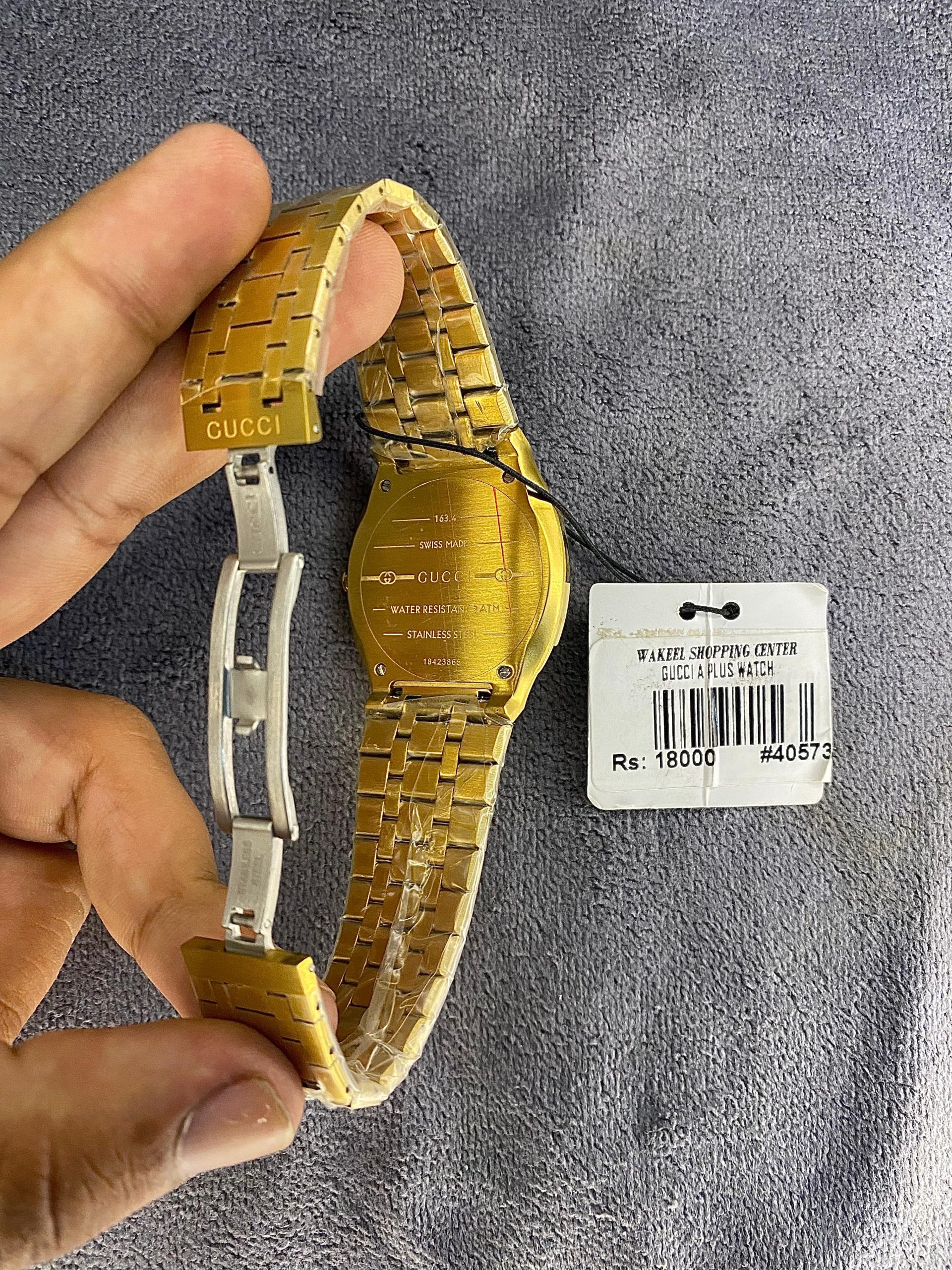GUCCI Golden Chain Watch#021y - Image 2