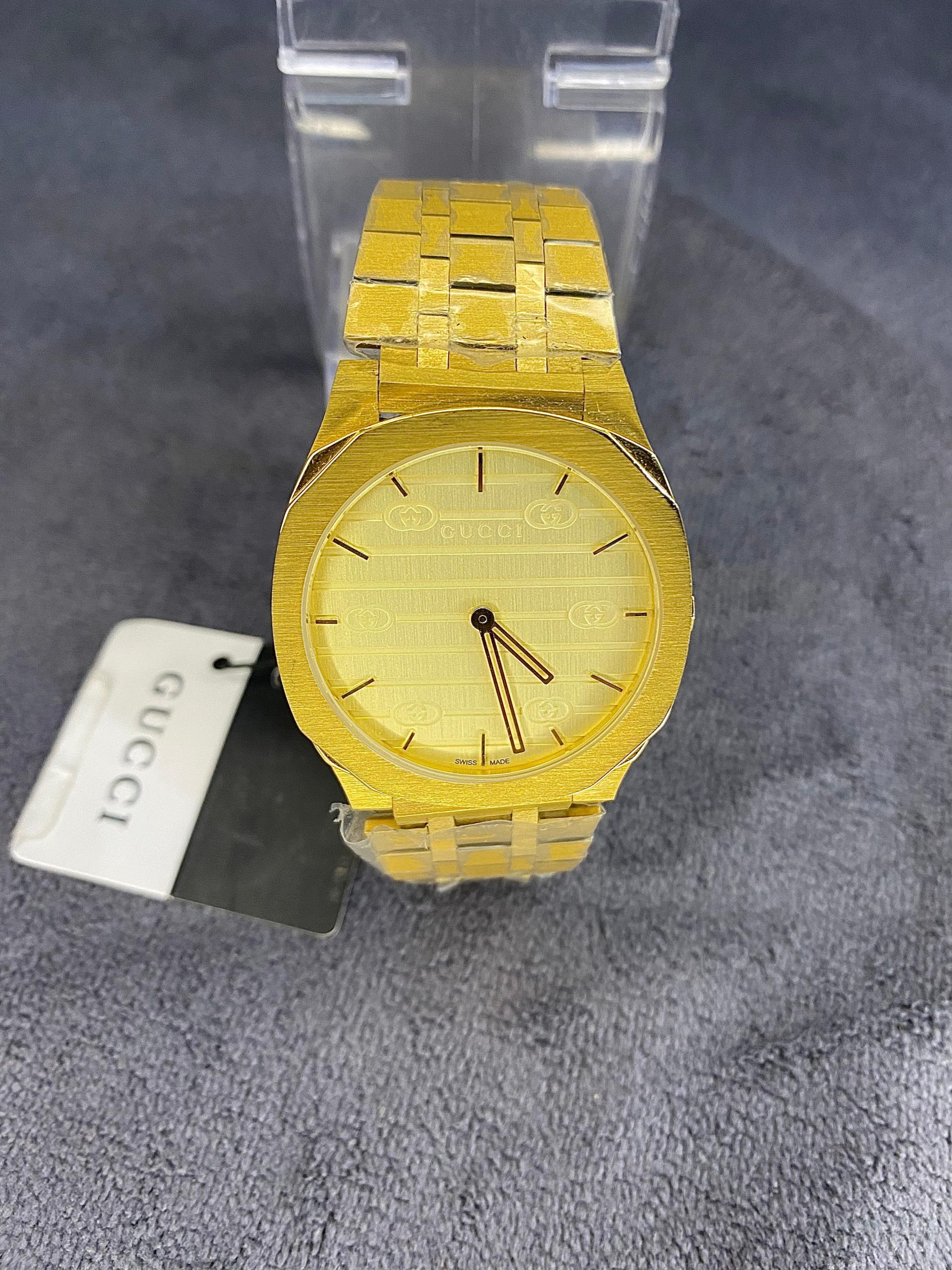 GUCCI Golden Chain Watch#021y - Image 4