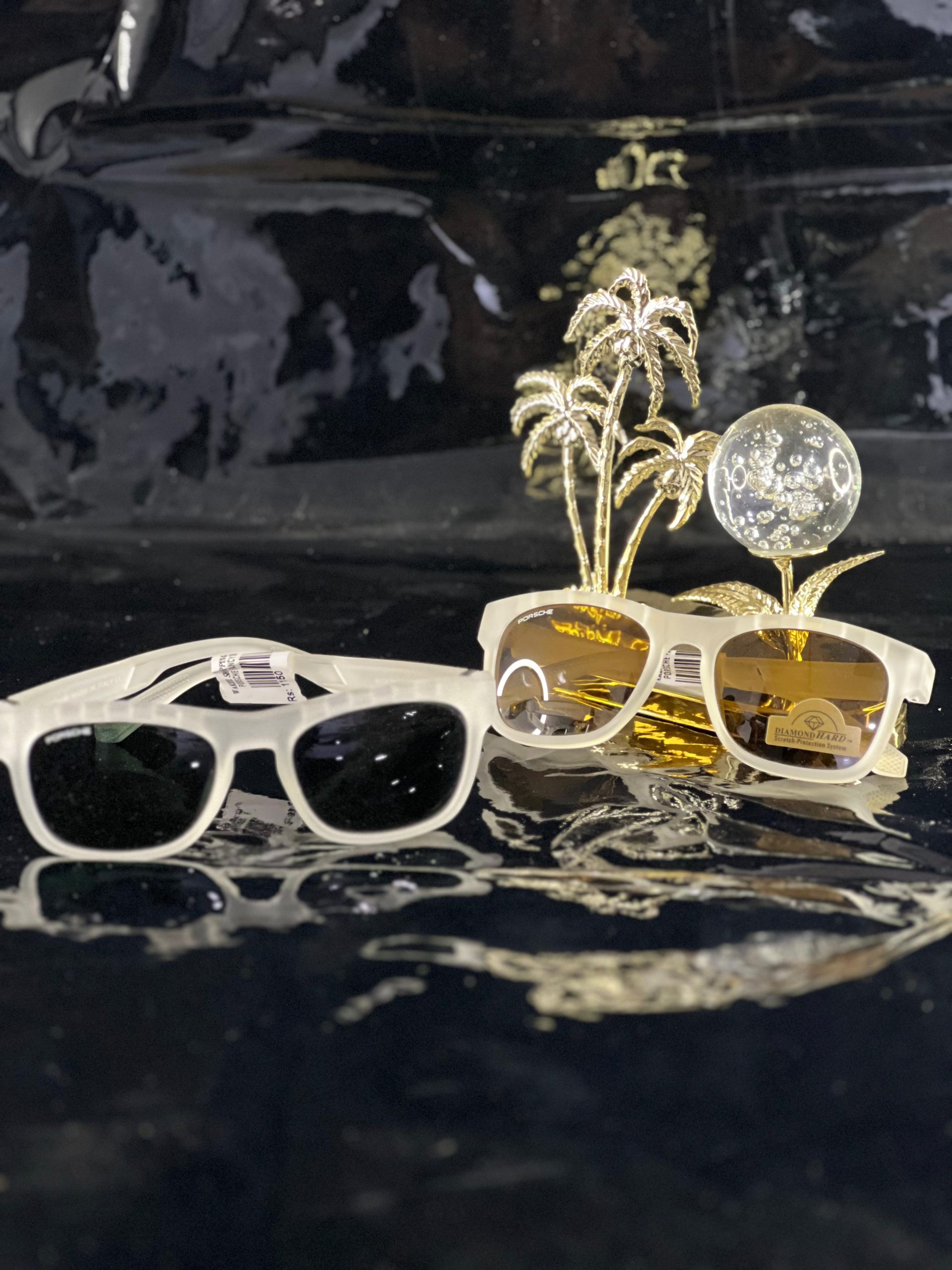 Transparent Sun Glasses