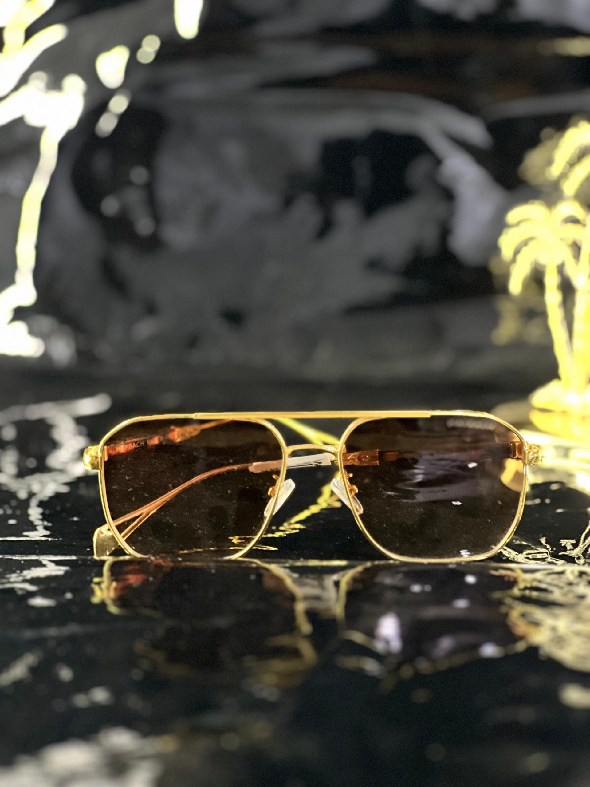 Golden Skin Sun Glasses - Image 2