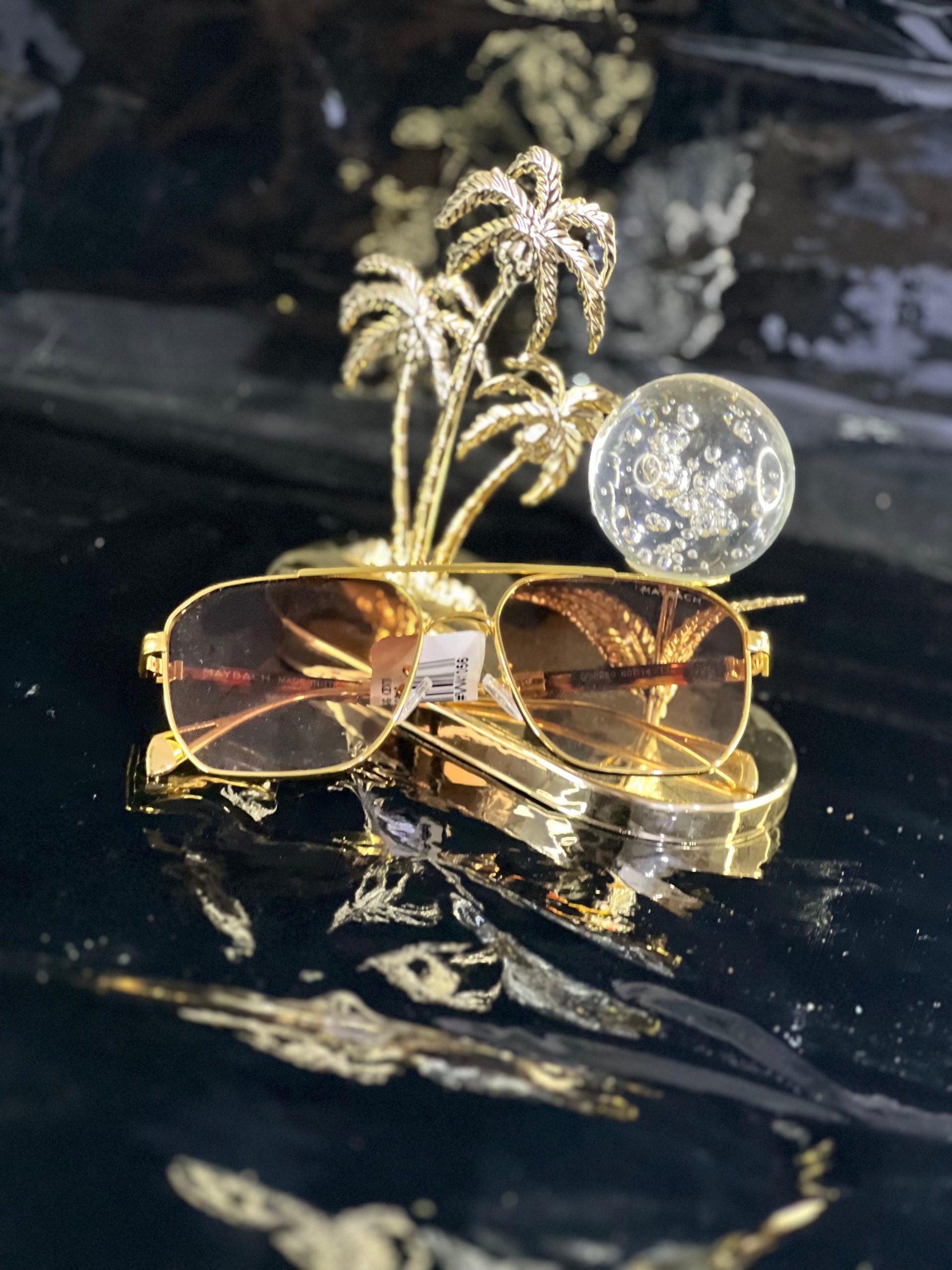 Golden Skin Sun Glasses