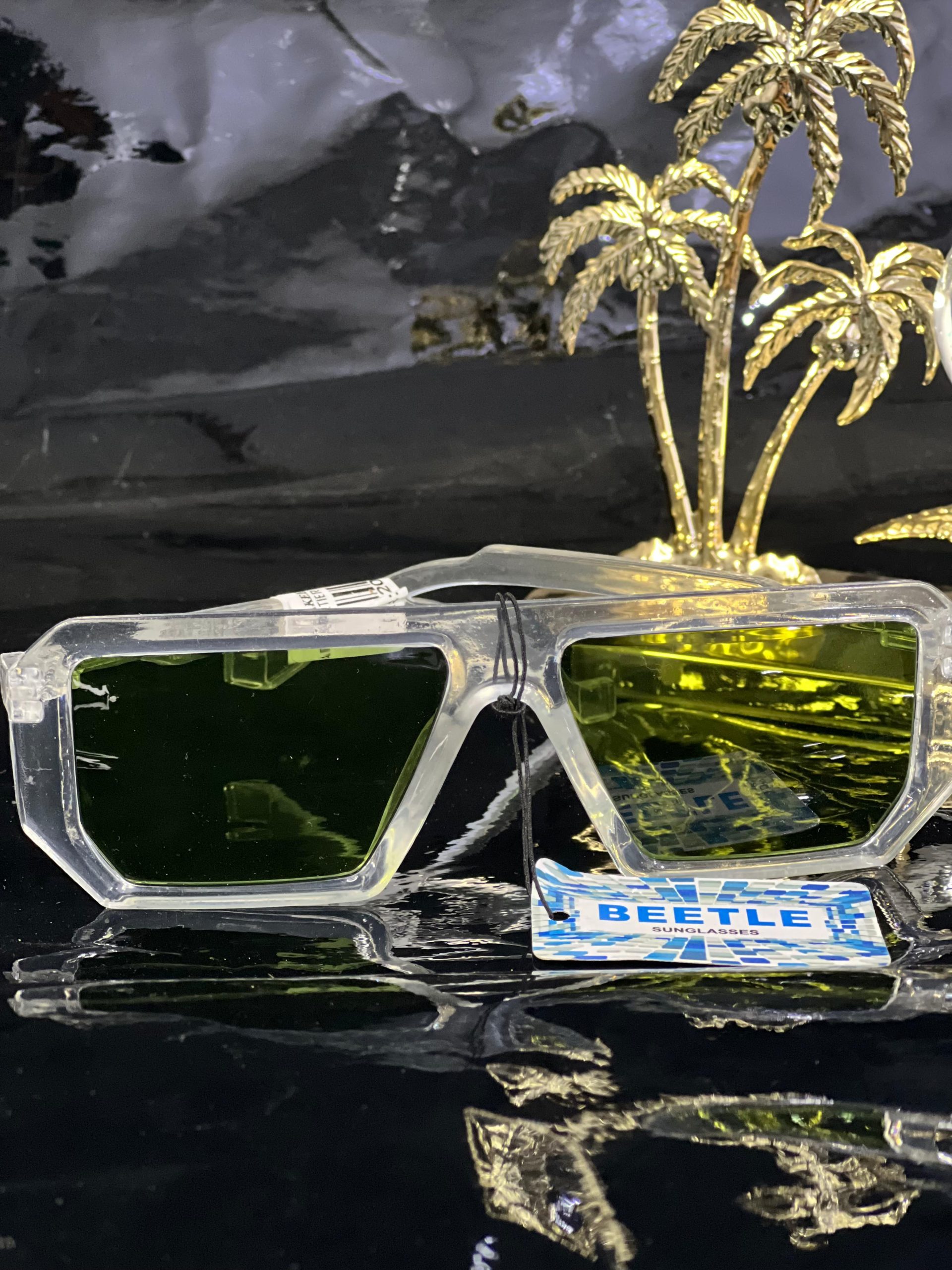 Beetle Transparent Sun GLASSES - Image 2
