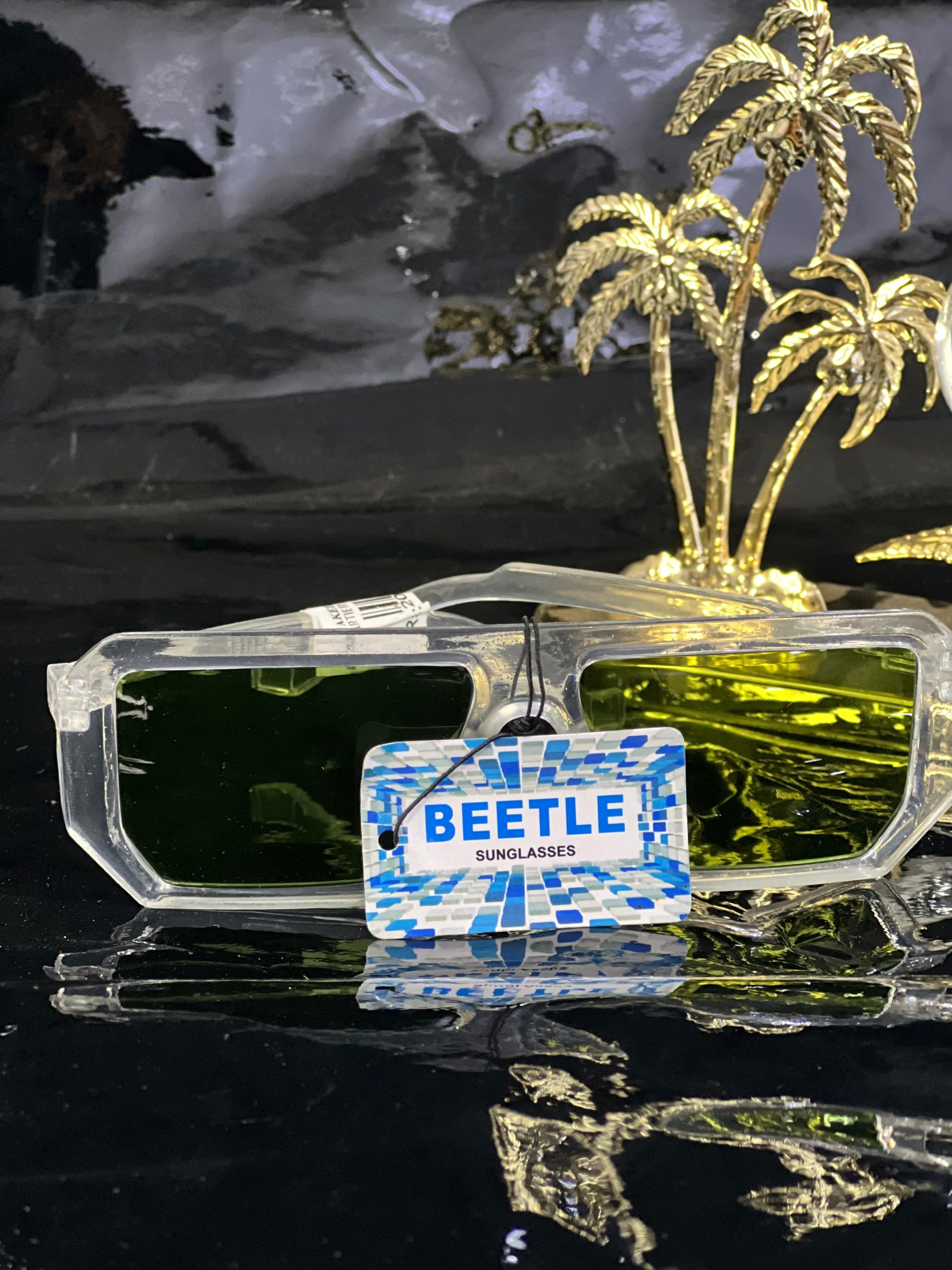 Beetle Transparent Sun GLASSES