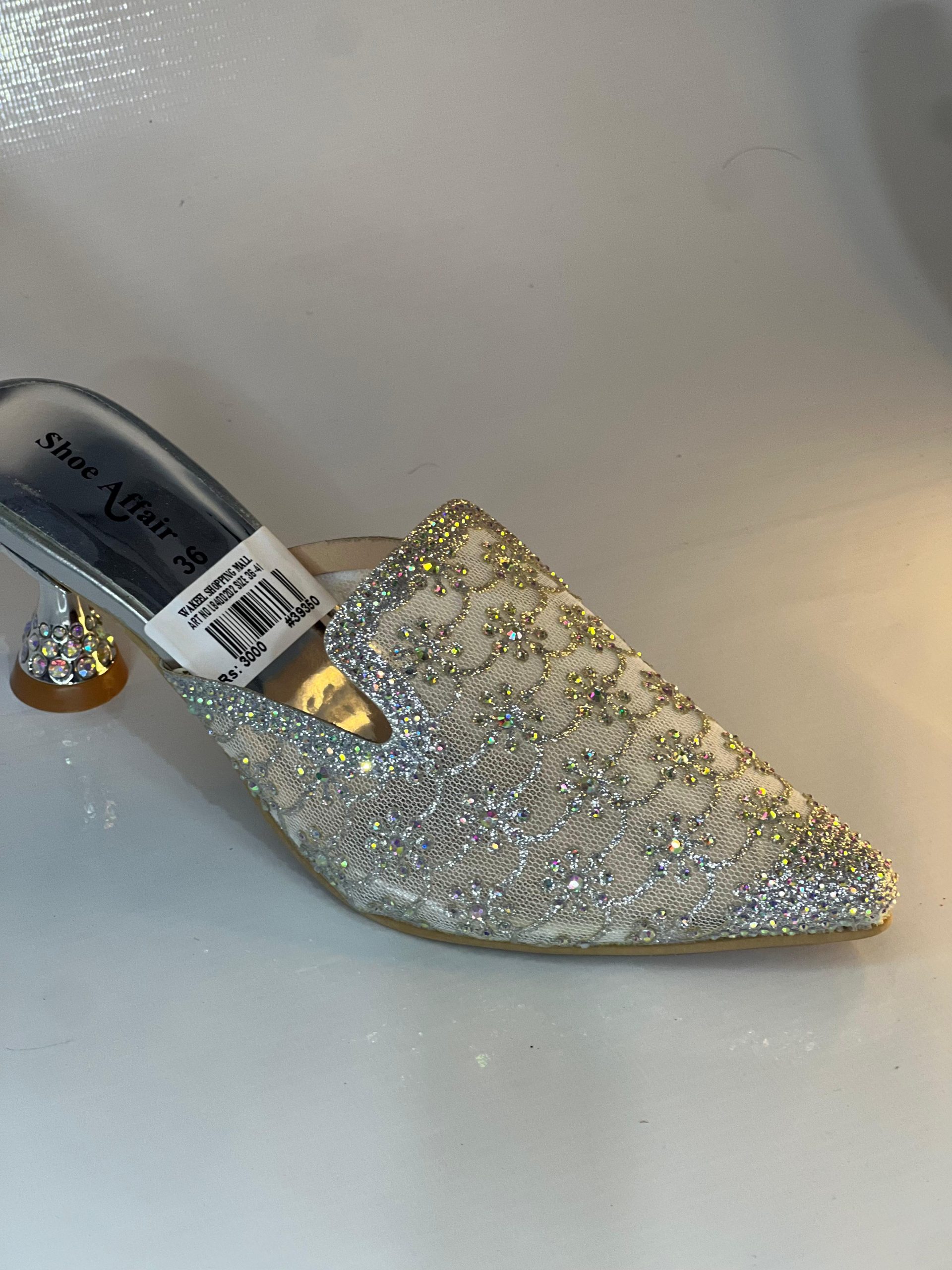 Diamante Mules Ladies Court Shoes Heels Ladies shoes