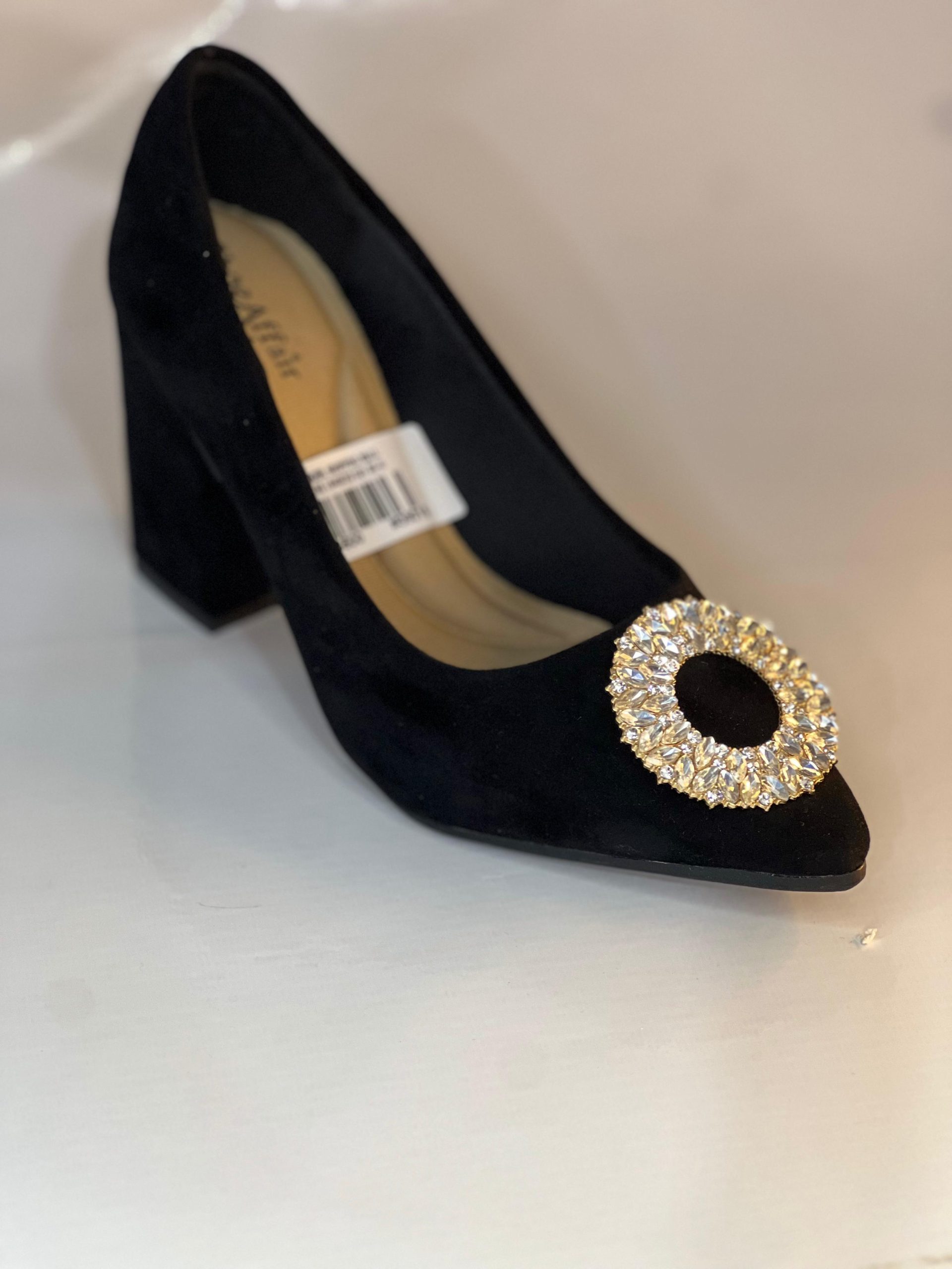 Golden Court in rubber soul with high heels ladies shoes - Image 3