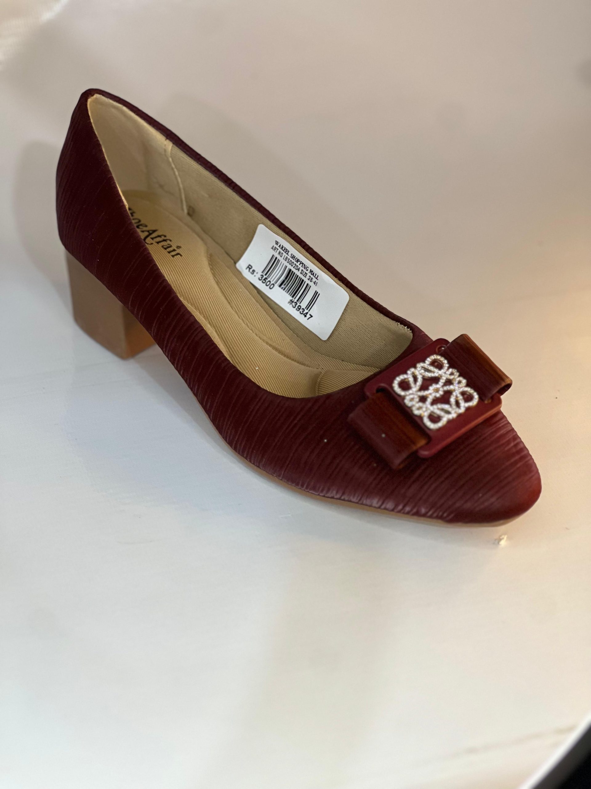 Formal Court heels In rubber soul Ladies Shoes - Image 3