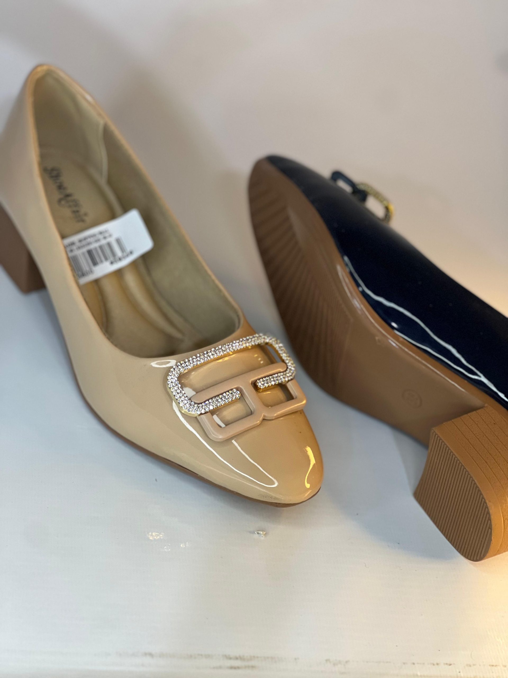 Women Shoes Elegant Low Heels Ladies Shoes - Image 4