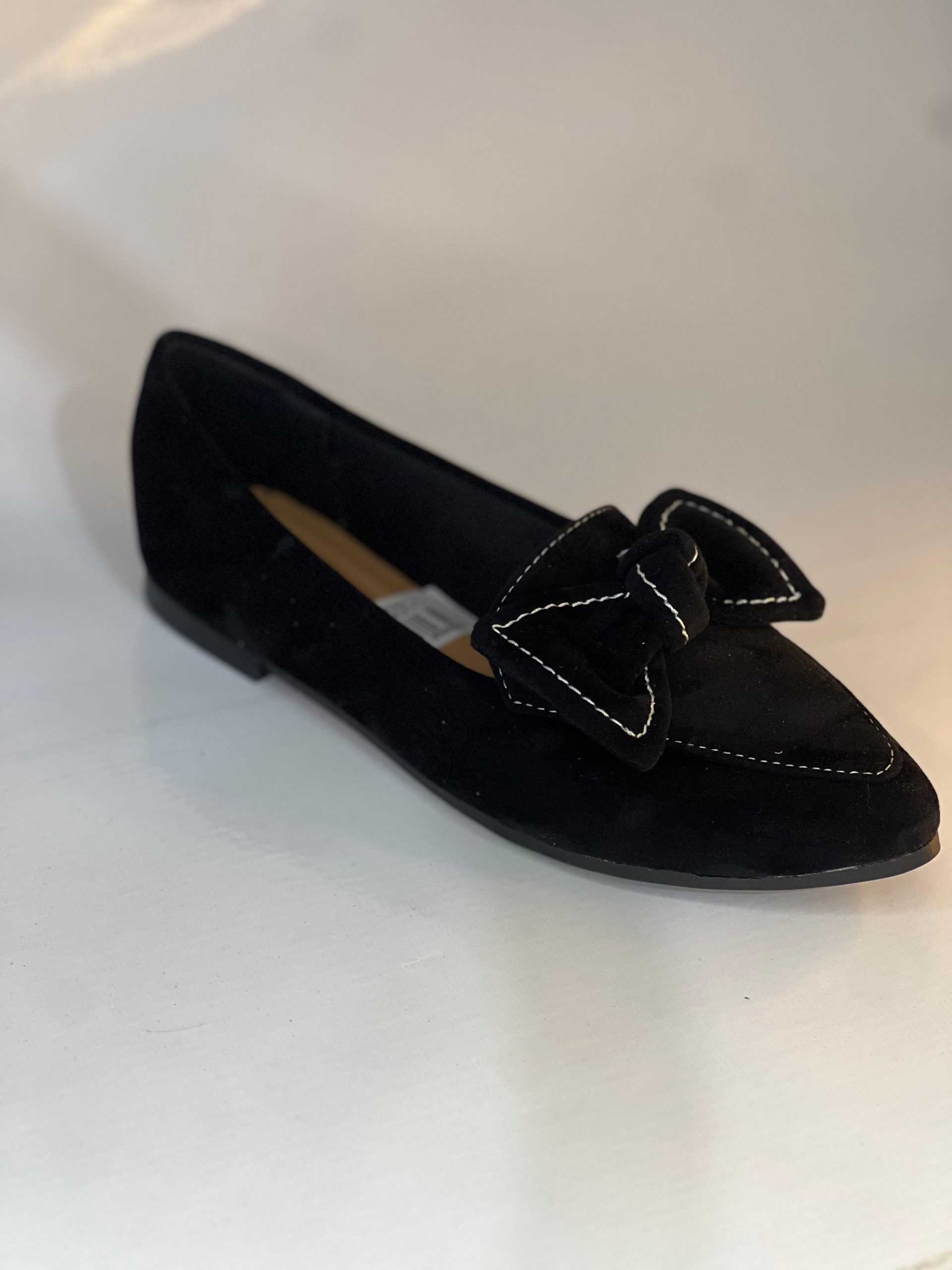 Flats Mehroon Black Shoes Ladies Shoes - Image 2