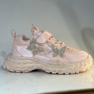 Girl's Beautiful Designs Fancy Look Sneakers  #185y