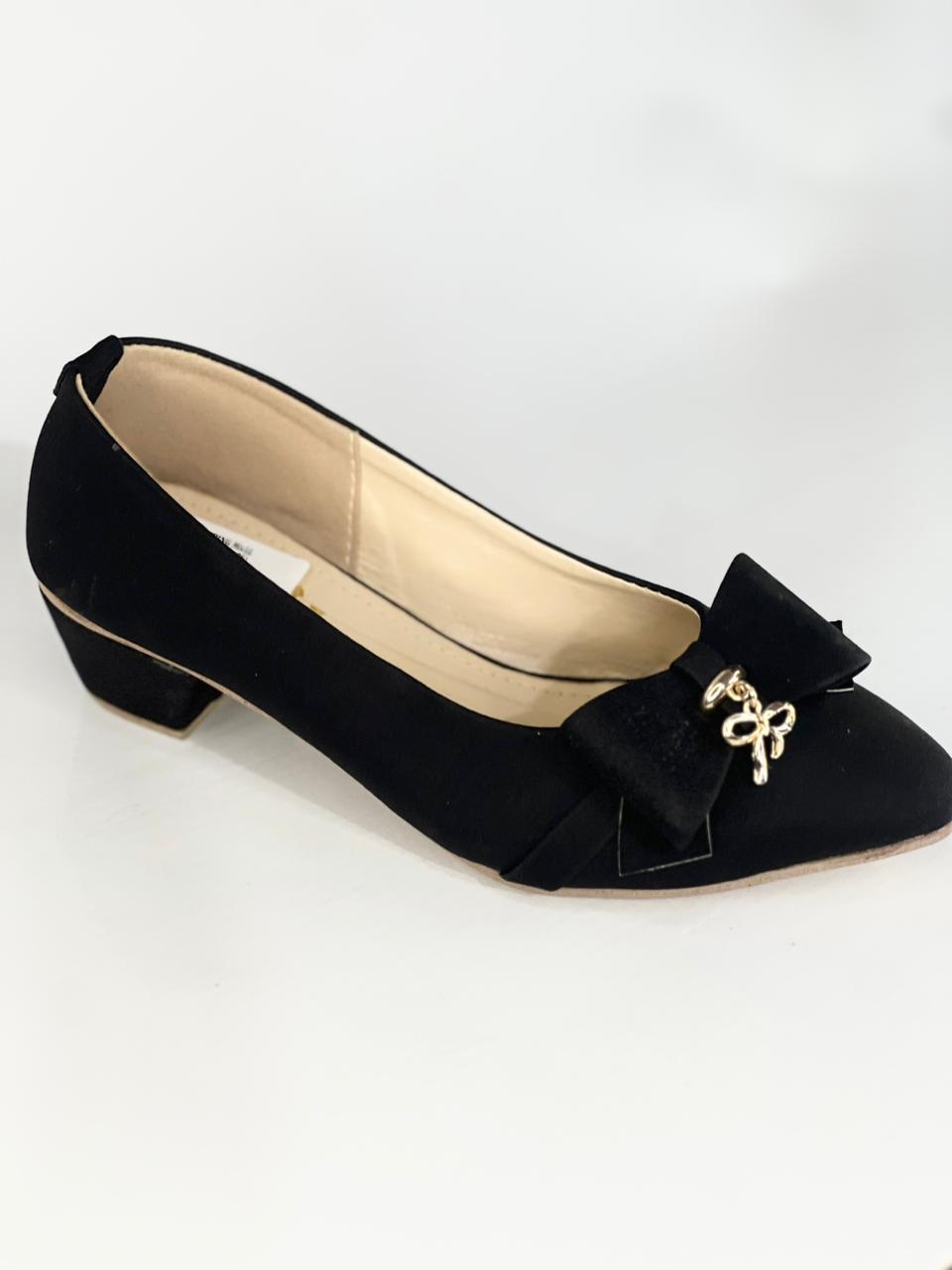 New Kids Girls Block Heels #185y - Image 3