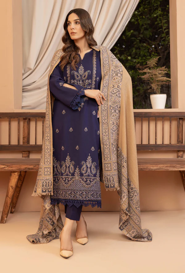 Carvan By Hamdum Unstitch Suit - Image 4