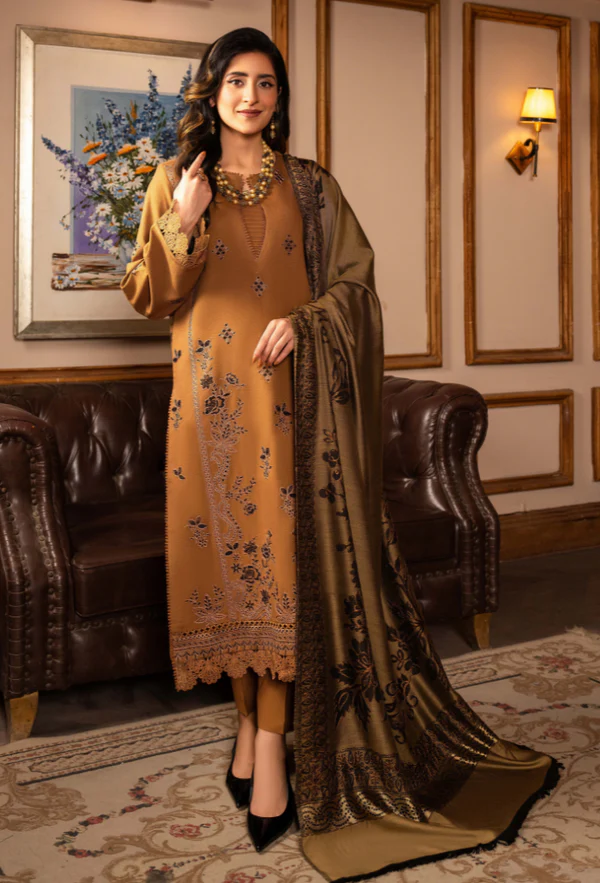 Aaima By Hamdum Unstitch Suit - Image 3