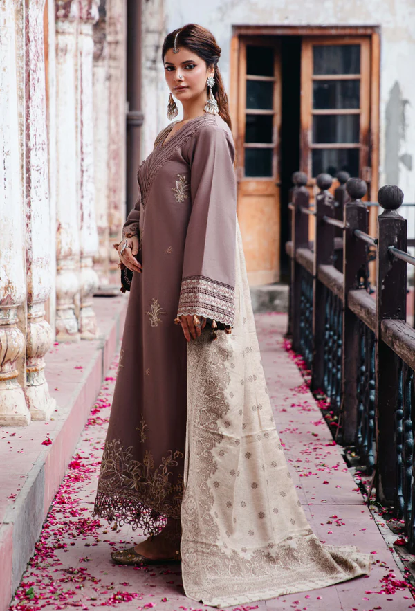 ONORA By Hamdum Unstitch Suit #672y - Image 2