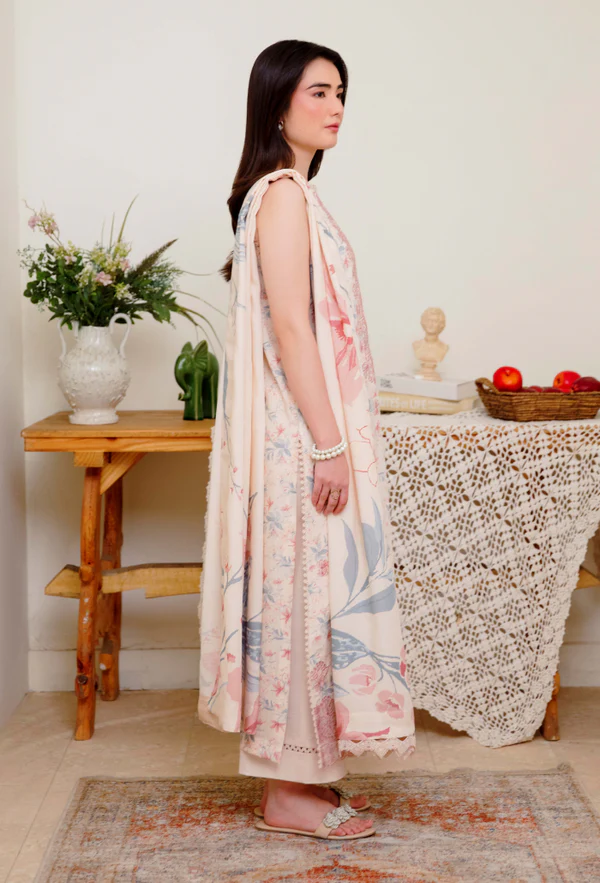 Layla By Hamdum Unstitch Suit - Image 3