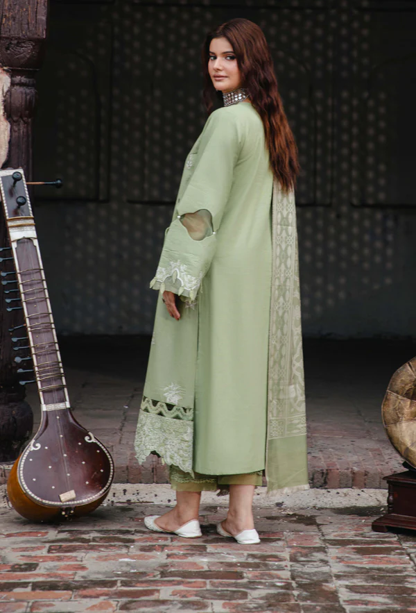 ONORA By Hamdum Unstitch Suit #672Y - Image 3