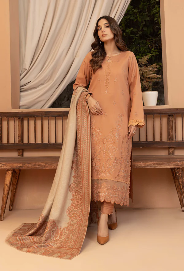 Carvan By Hamdum Unstitch Suit #672y