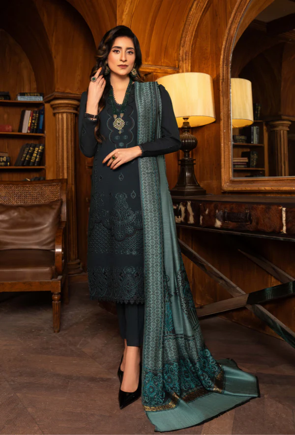 Aaima By Hamdum Unstitch Suit #67y