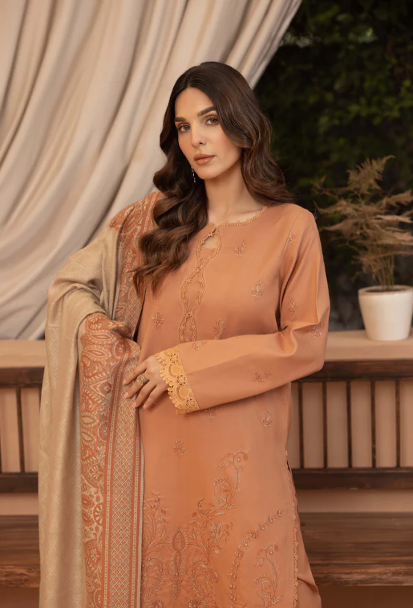 Carvan By Hamdum Unstitch Suit #672y - Image 3