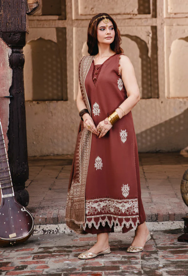 Onora By Hamdum Unstitch Suit #672Y - Image 4