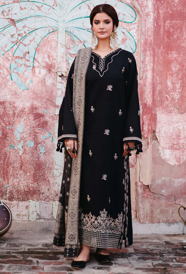 ONORA By Hamdum Unstitch Suit #672y