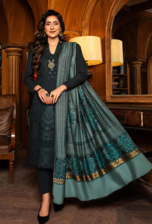 Aaima By Hamdum Unstitch Suit #67y - Image 3