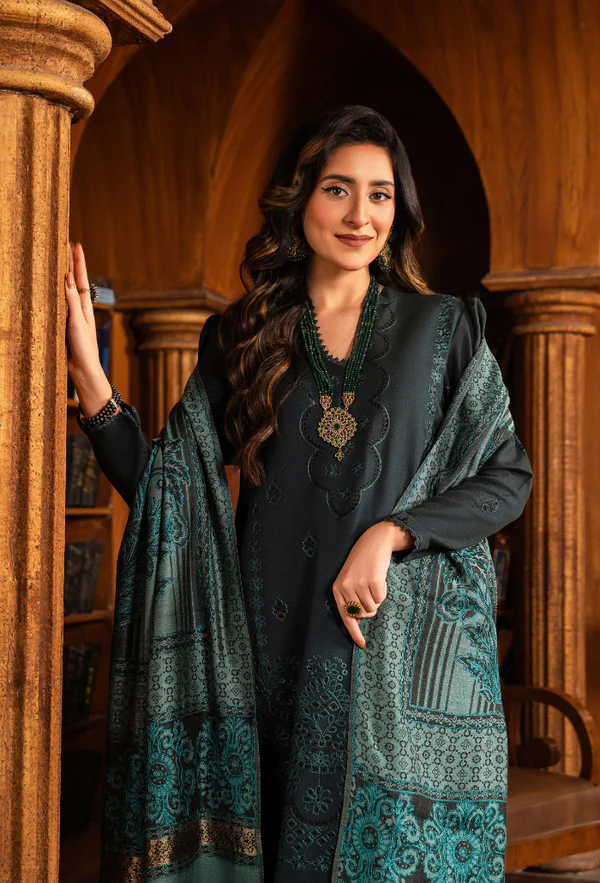 Aaima By Hamdum Unstitch Suit #67y - Image 2