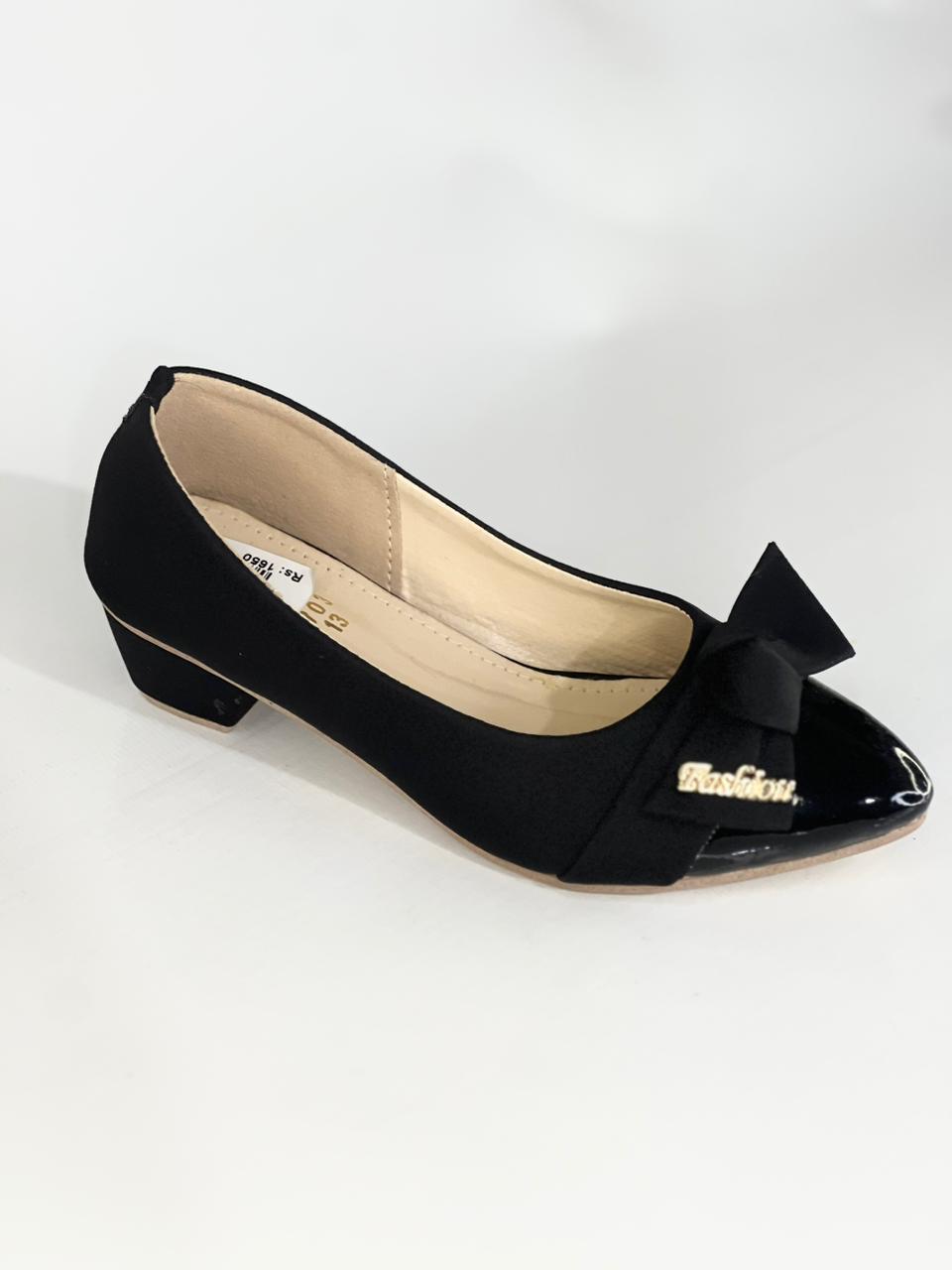 New Kids Girls Block Heels #185y - Image 3