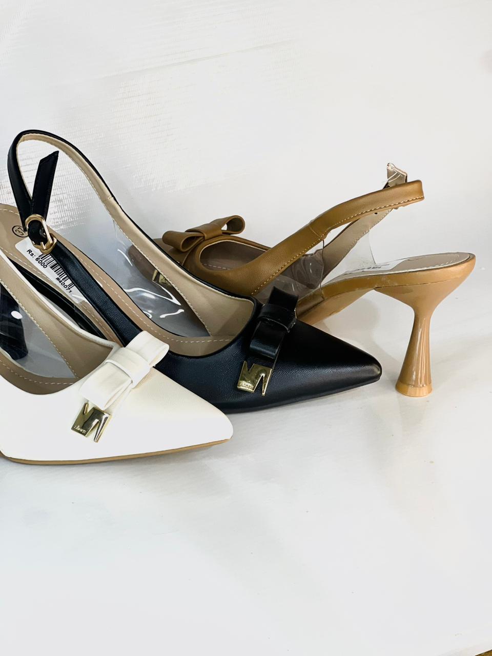 Horsebit Slingback Heel Ladies Shoes - Image 2