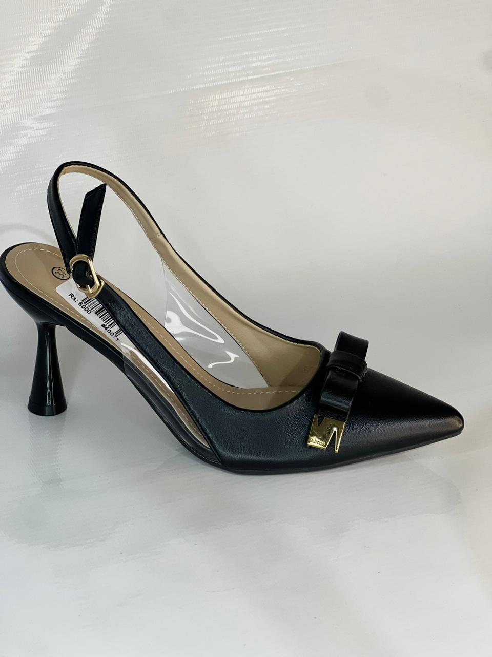Horsebit Slingback Heel Ladies Shoes - Image 3