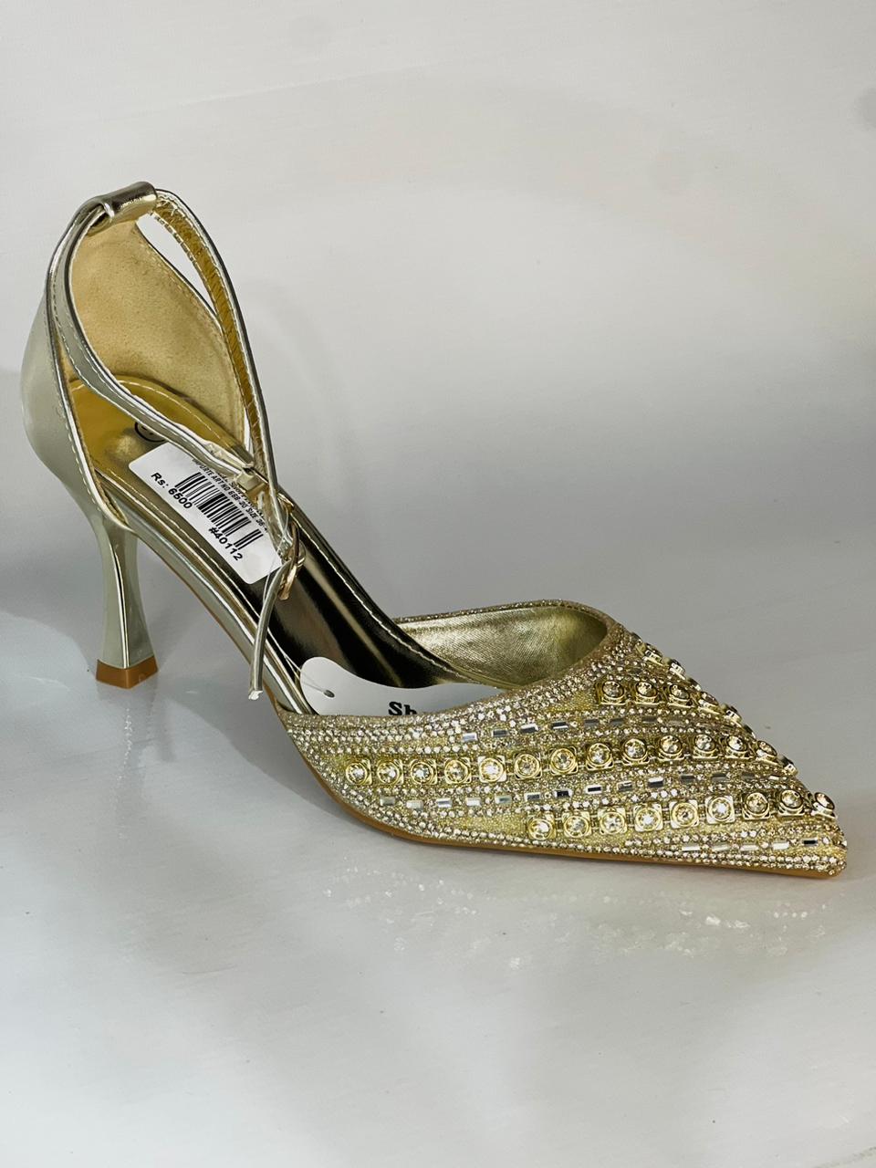 Party Wear Sling Ladies Shoes - Image 3