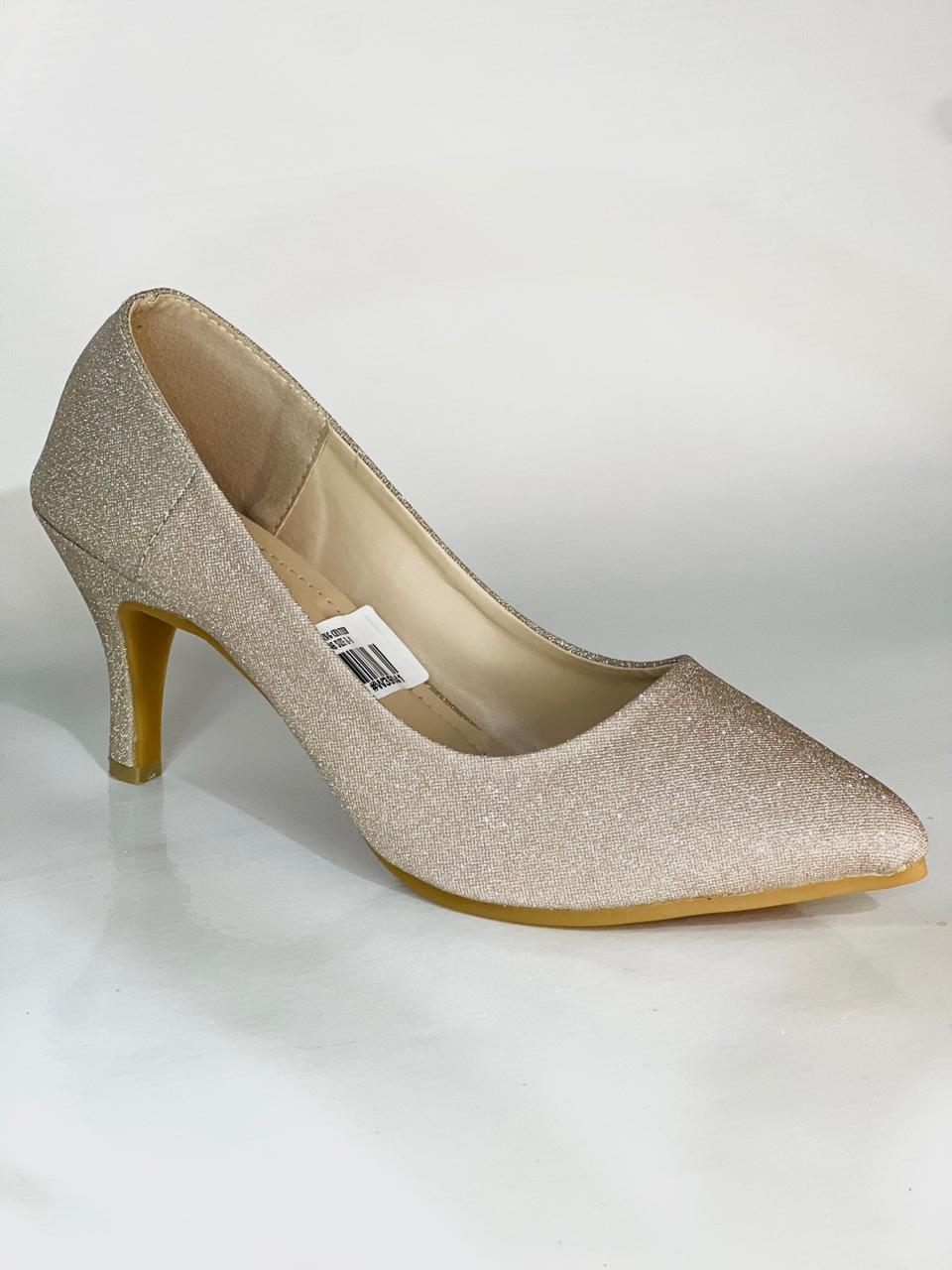Silver Court Shoes Ladies Shoes