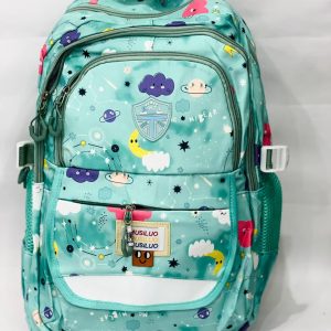Nylon School Backpack Bag #234y
