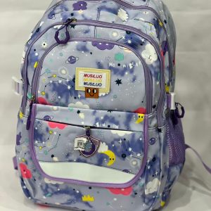 Nylon School Backpack Bag #234y