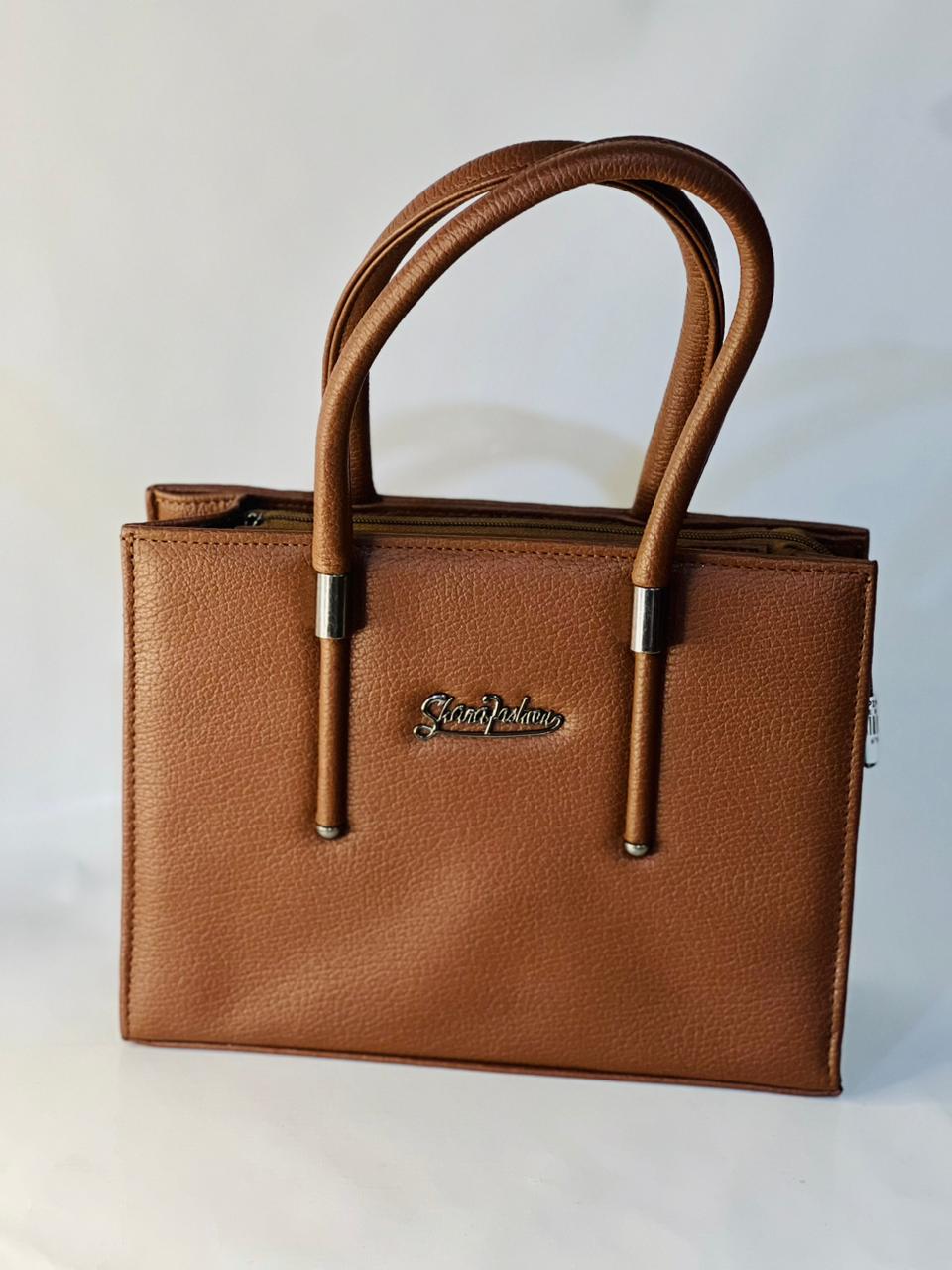 Stylish Tan Handbag for women #212y - Image 5