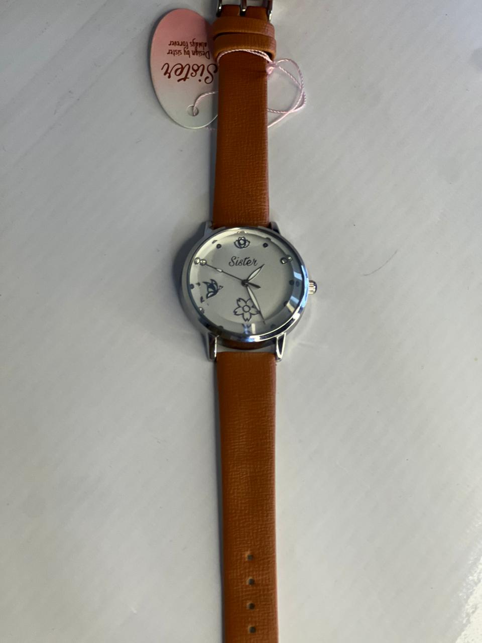 Mustard straps Ladies Watch #112y - Image 2