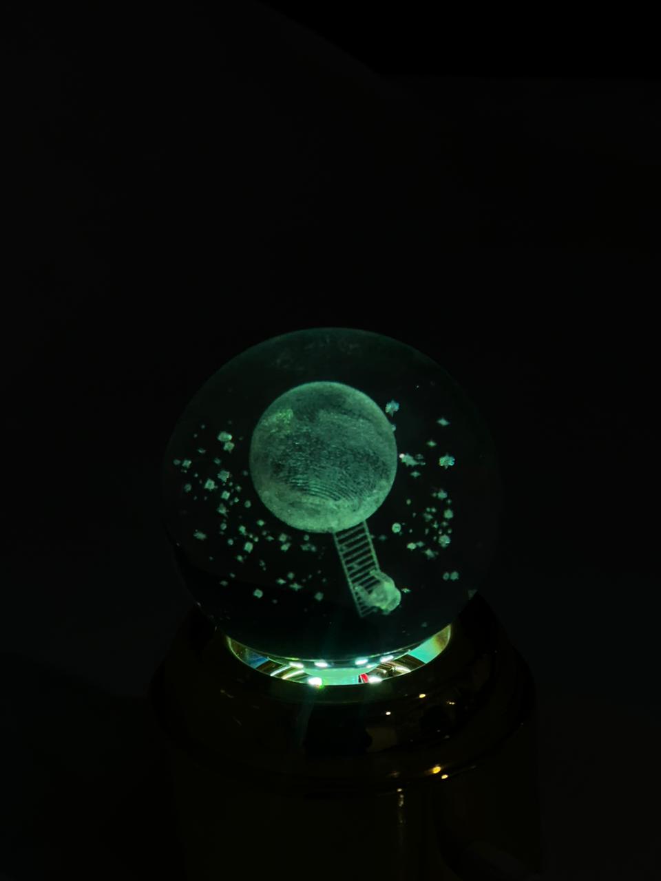 Lunar Glow 3D Crystal Lamp #333y - Image 3