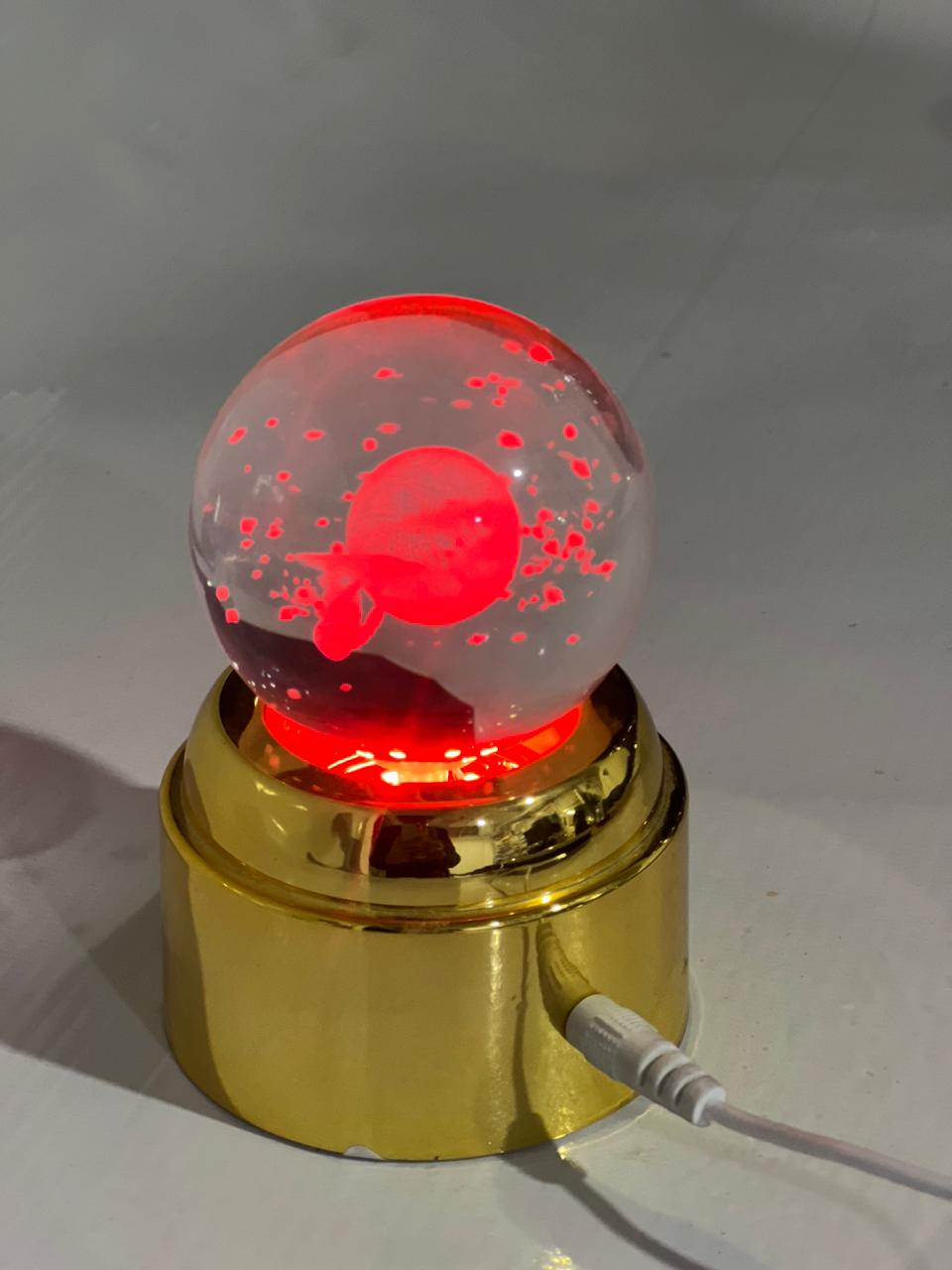 Lunar Glow 3D Crystal Lamp #333y - Image 7