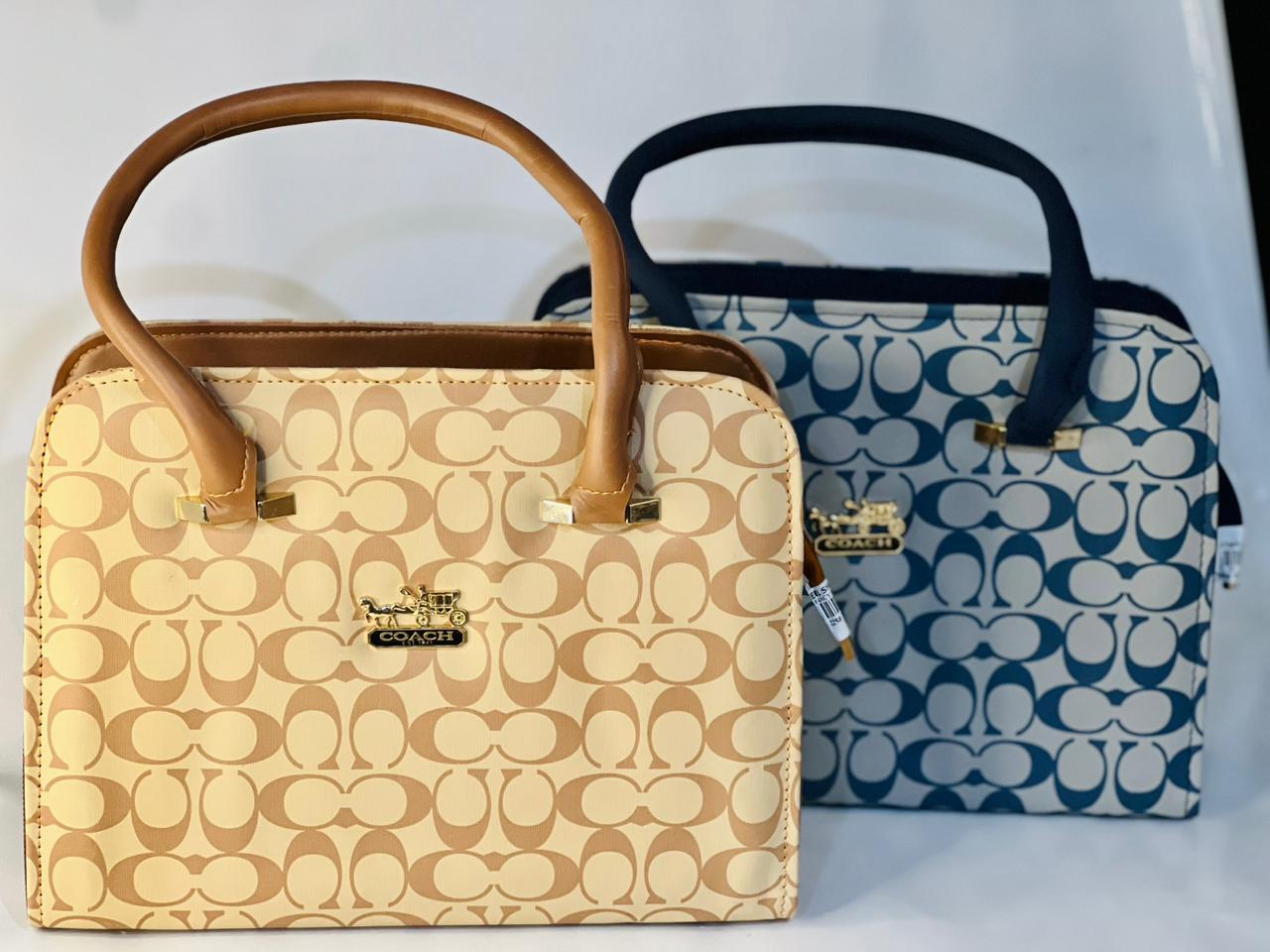 Coach Signature Elegance Purse #212y - Image 2