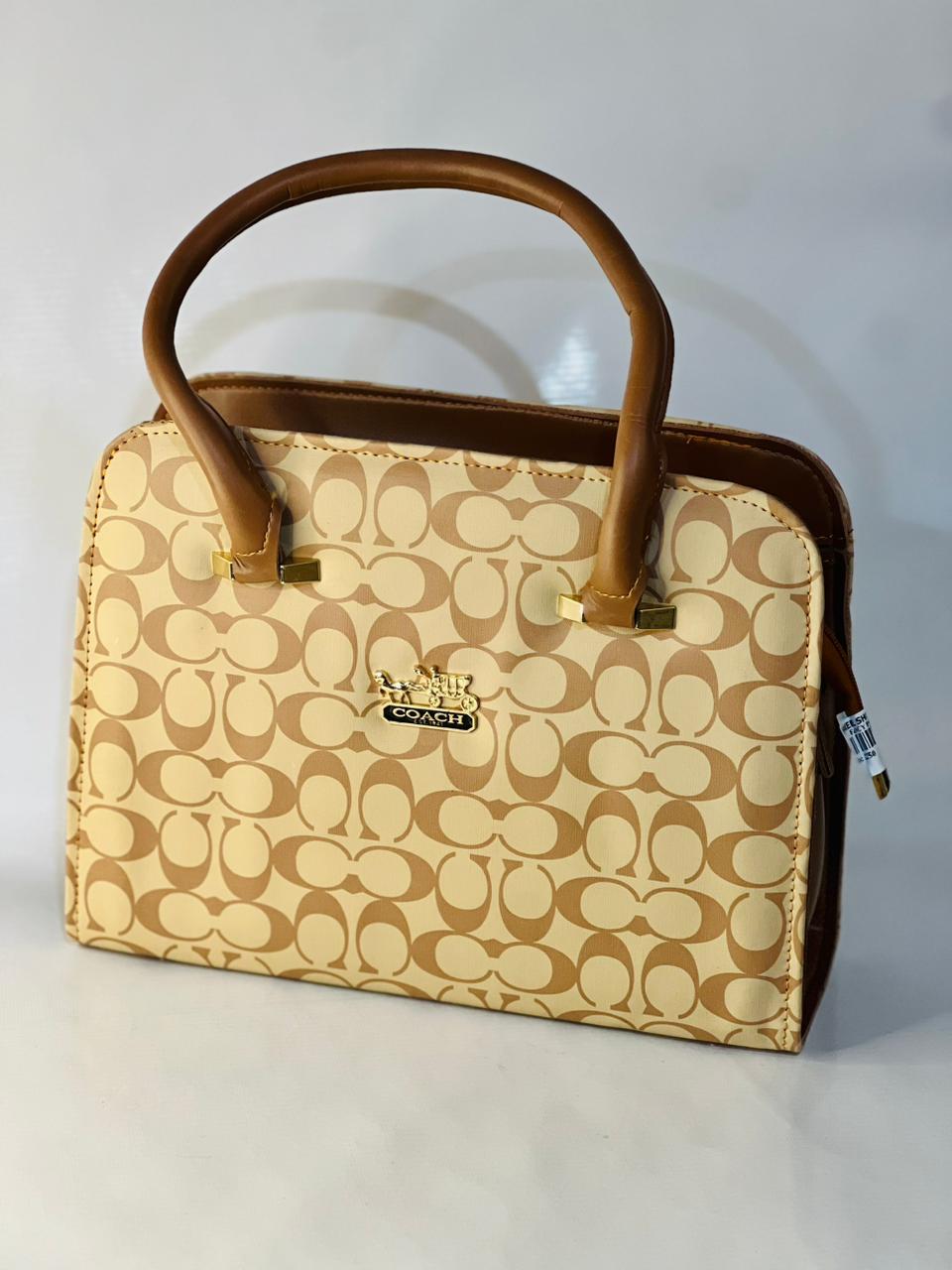 Coach Signature Elegance Purse #212y - Image 3