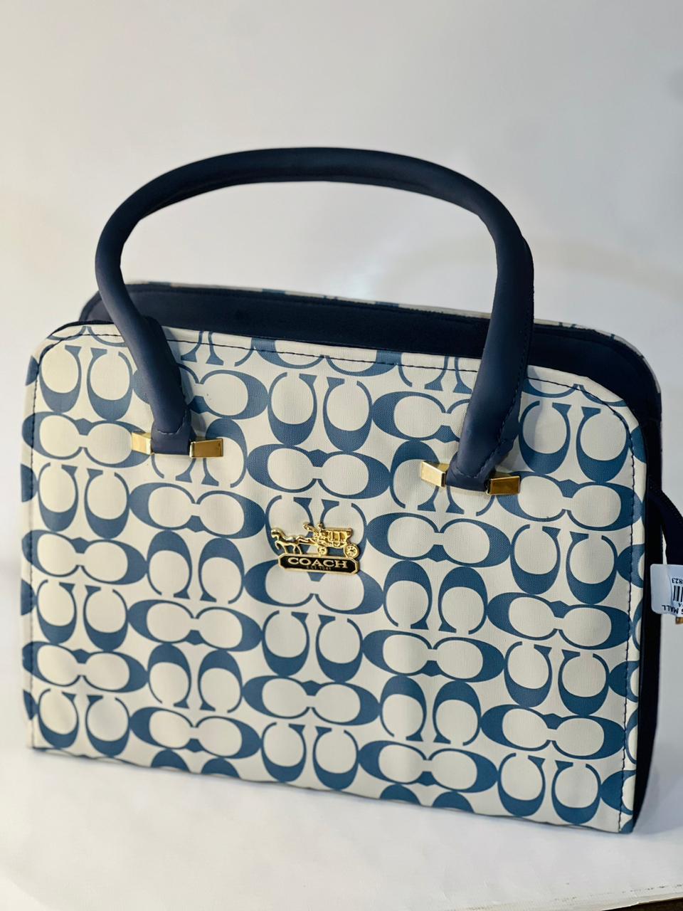 Coach Signature Elegance Purse #212y - Image 4