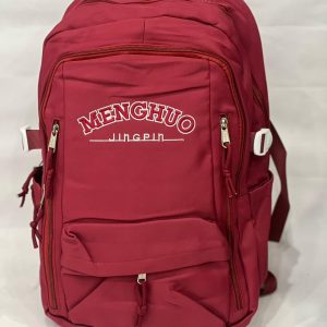 Nylon School Backpack Bag #234y