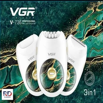 VGR V706 Epilator – Ladies Cordless Hai #198y