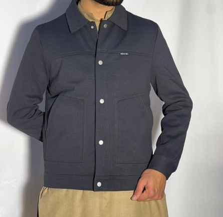 Men’s Winter Woolen Sleeveless Zip-Up Cardigan – #555Y - Image 2