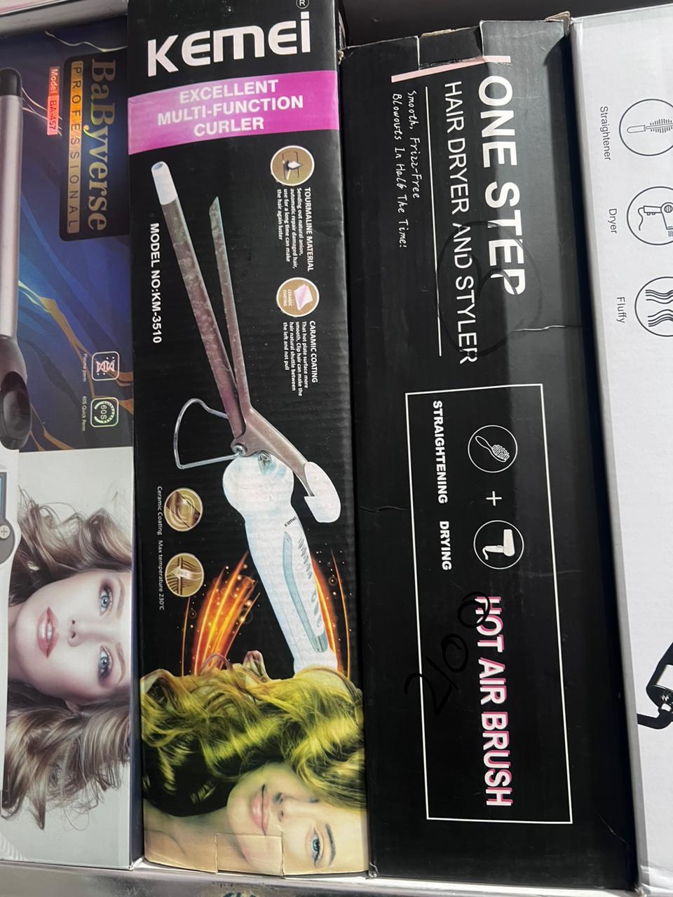 One Step Professional 3-in-1 Hair Dryer Brush 1200 W #198Y - Image 2